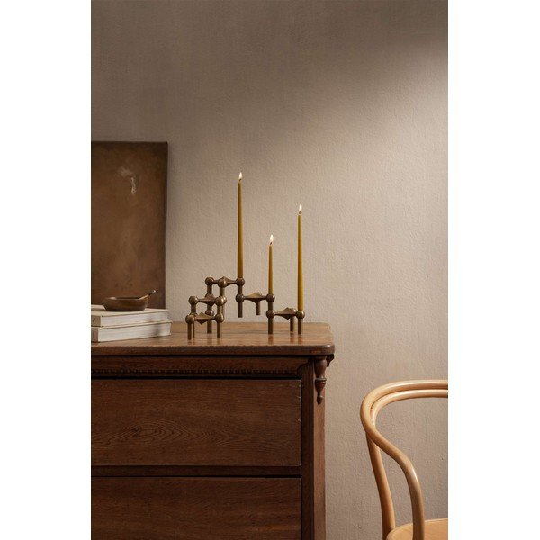 Метални свещници в комплект 3 бр. Nagel – STOFF Nagel-image-1