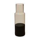Стъклена ваза с черни детайли Cova, височина 30 cm - Premier Housewares