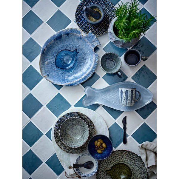 Сиви глинени чинии в комплект 4 бр. ø 26,5 cm Katrina – Bloomingville-image-3