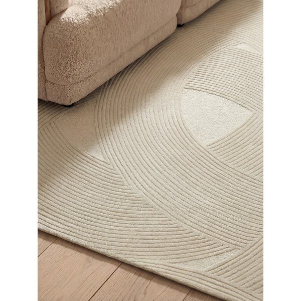 Кремав вълнен килим 120x170 cm Kensington Victoria – Ted Baker-image-3