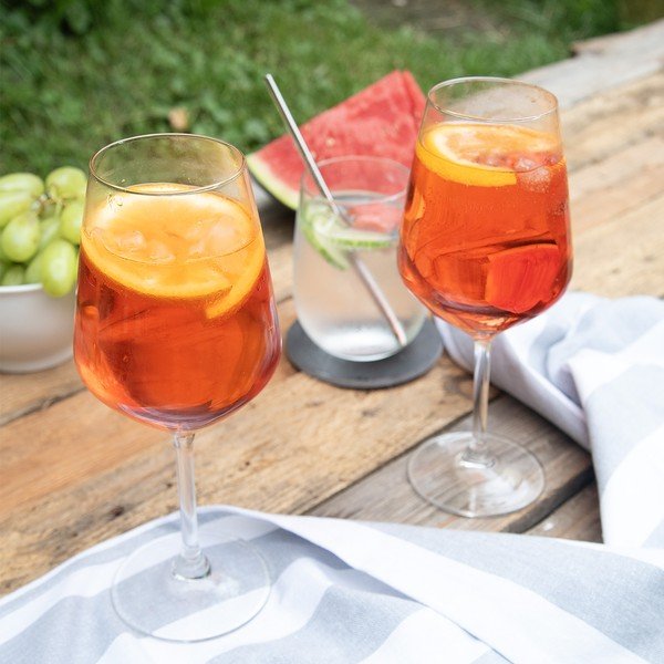 Чаши в комплект 6 бр. за вино 450 ml Sandra – Orion-image-2