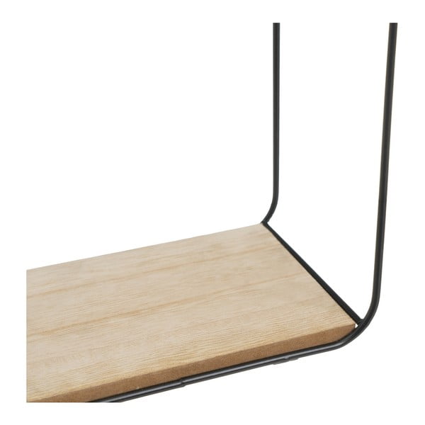 Рафтове в черно-естествен цвят в комплект от 2 броя броя 21 см - Casa Selección-image-2