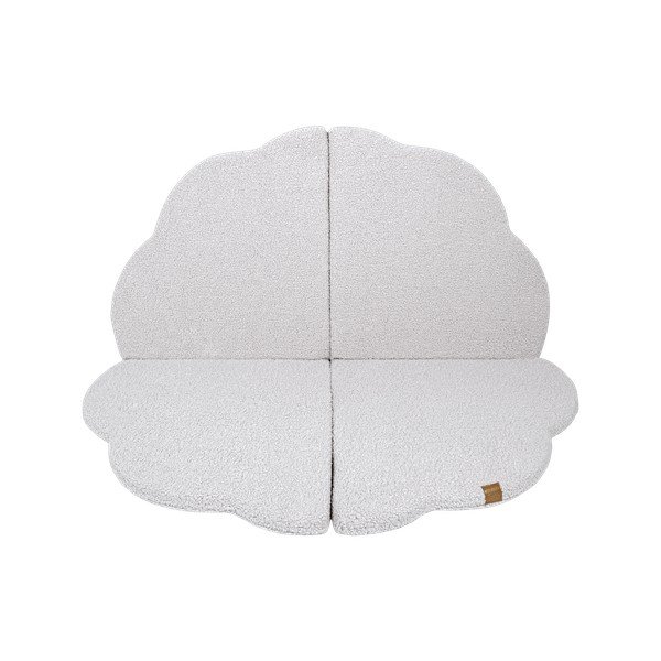 Бяло детско килимче за игра 160x160 cm – Meowbaby