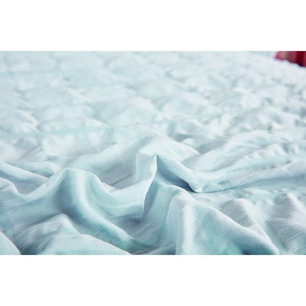 Светлосиво крепово спално бельо за единично легло  140x200 cm Naomi – My House-image-3