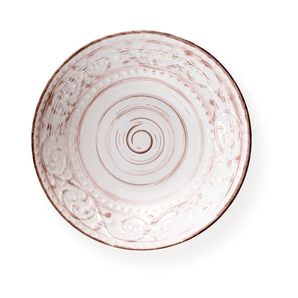 Бяла керамична чиния за супа Serendipity, ⌀ 20 cm - Brandani
