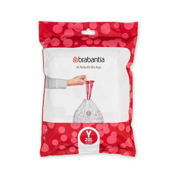 Торби за боклук 40 бр. 20 l PerfectFit Y – Brabantia