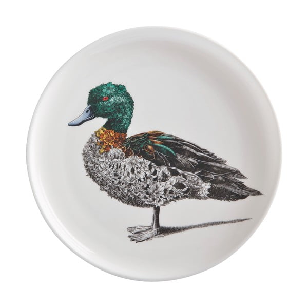 Бяла порцеланова чиния Marini Ferlazzo Duck, ø 20 cm - Maxwell & Williams