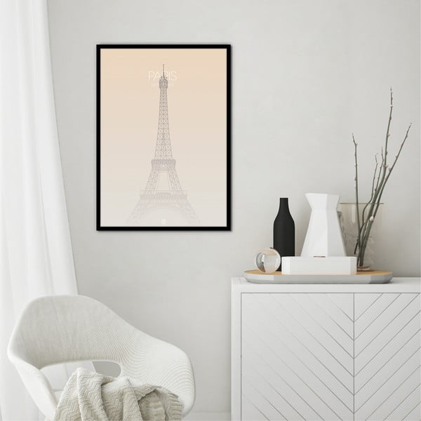 Картина 50x70 cm Paris Eiffel Tower – Malerifabrikken-image-1