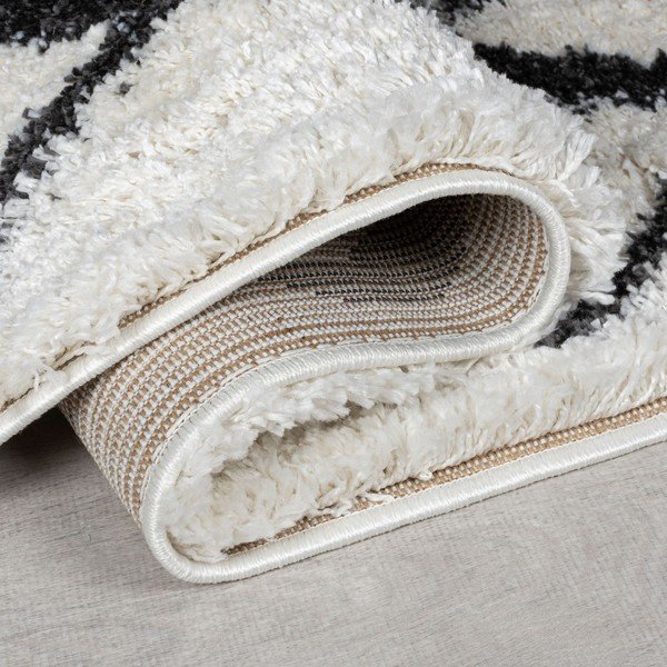 Килим в цвят слонова кост 120x170 cm Souq Lines – Flair Rugs-image-2