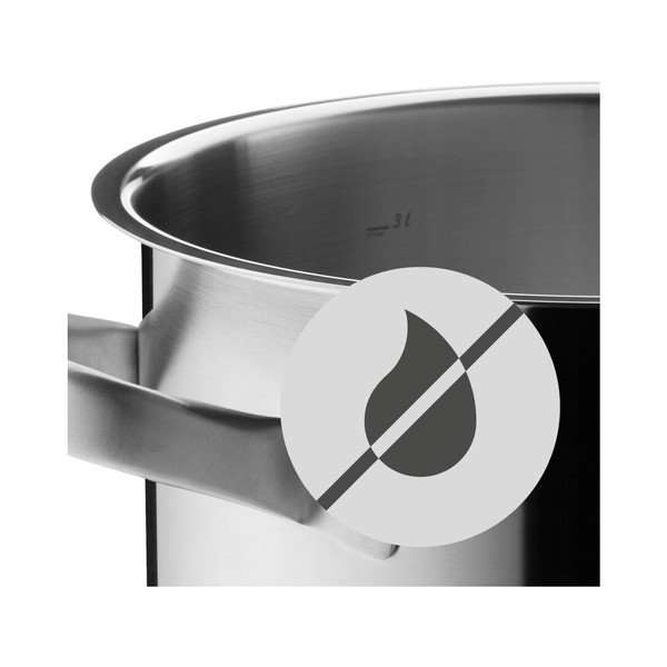 Комплект съдове от неръждаема стомана 7 бр. Gourmet – WMF-image-1