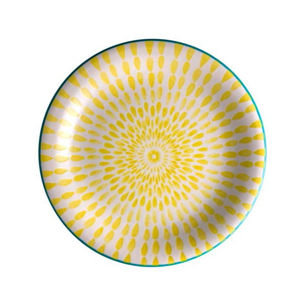 Жълта плочка от доломит Джинджифил, ⌀ 19,5 cm - Brandani