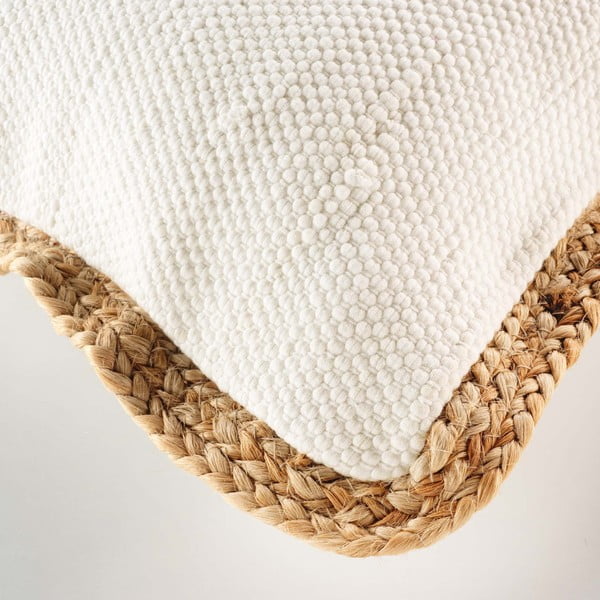 Декоративна възглавница със смес от юта 45x45 cm Akina – douceur d'intérieur-image-1