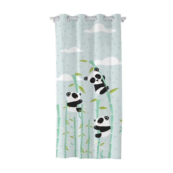 Детска памучна завеса , 140 x 265 cm Panda Garden - Moshi Moshi
