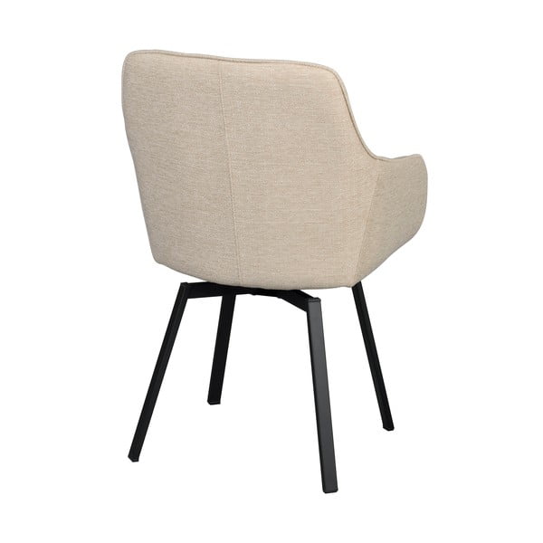 Бежови тапицирани трапезни столове в комплект 2 бр. Alison – Rowico-image-4