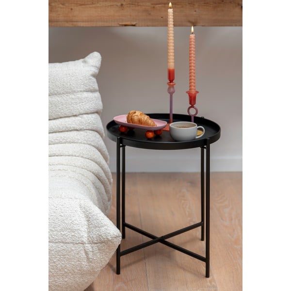 Метална кръгла странична масичка ø 40 cm Meseta  – Leitmotiv-image-1