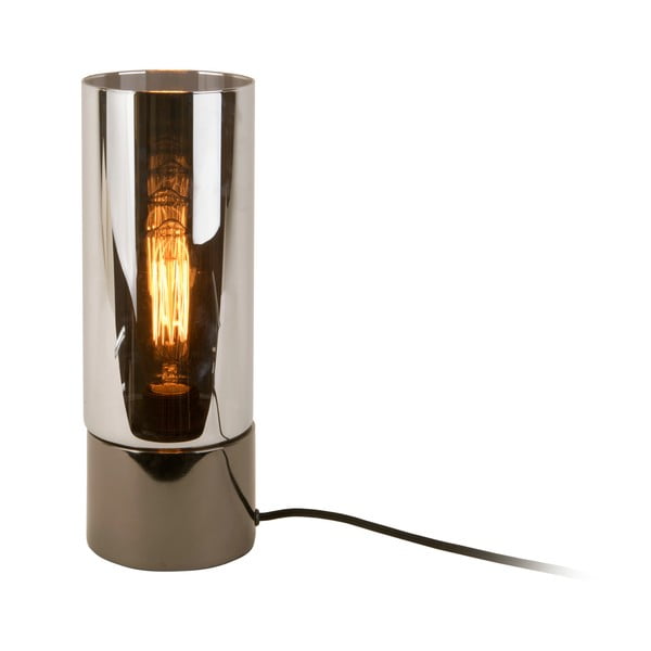 Настолна лампа в сив металик с огледален блясък Lax LAX - Leitmotiv