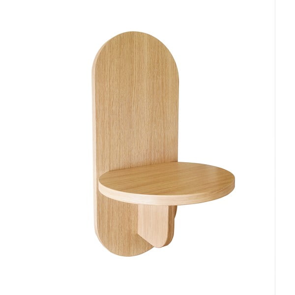 Рафтове с дъбов декор в естествен цвят Soft - Woodman-image-2