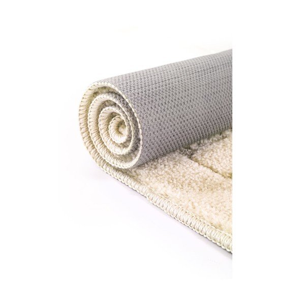 Кремави килими за баня в комплект 2 бр. 50x80 cm Kareli – Foutastic-image-4