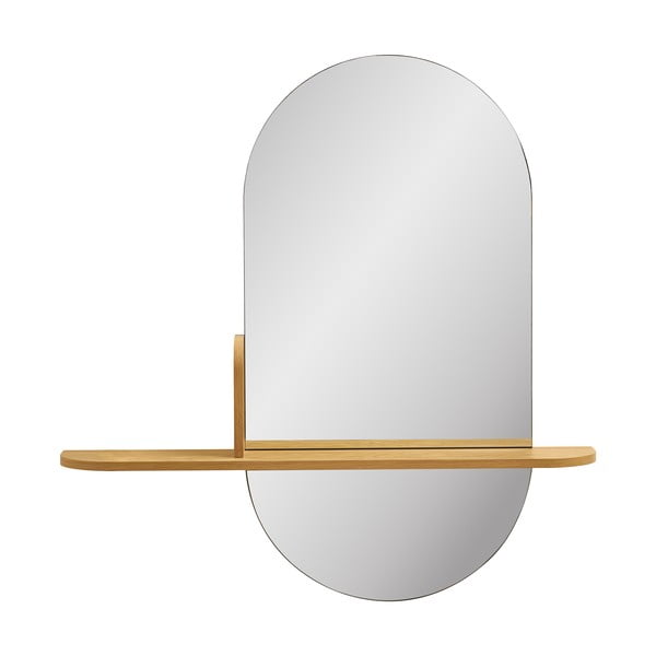 Стенно огледало с рафт 92x94,5 cm Barco – House Nordic