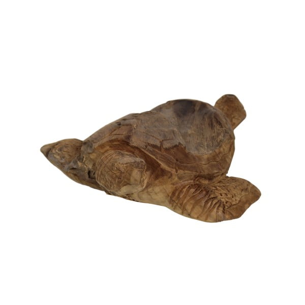 Dekorace z teakového dřeva HSM Collection Turtle