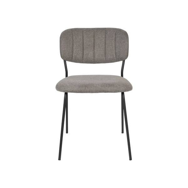 Сиви трапезни столове в комплект от 2 броя Jolien - White Label-image-2