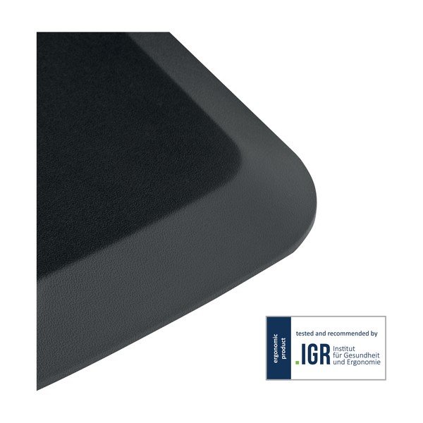 Черна постелка против умора за работа в изправено положение ERGO Cosy - Leitz-image-3