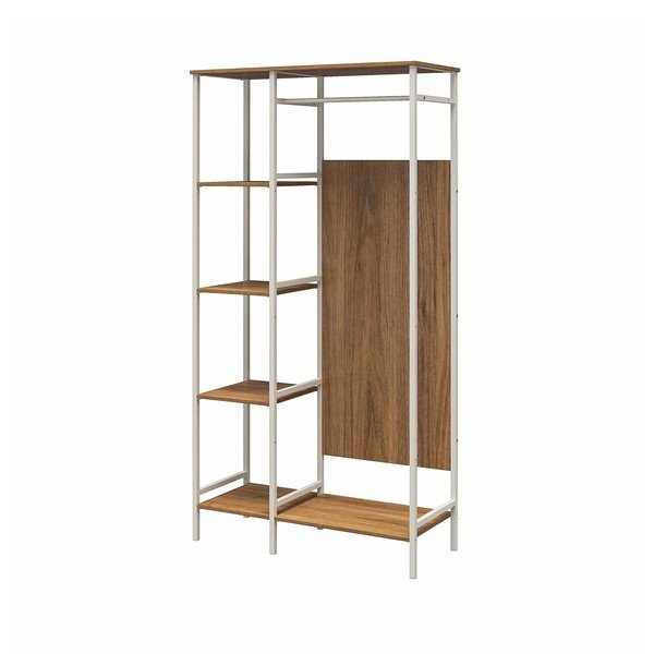 Гардероб в орех 95x180 cm Modine - Støraa-image-4