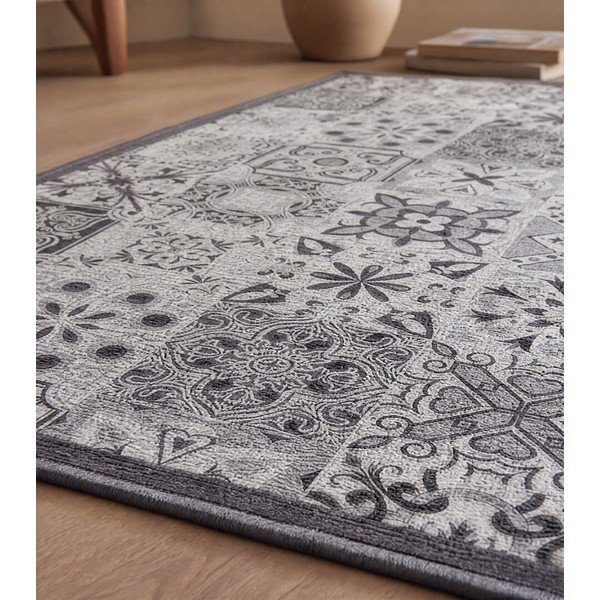 Сива пътека подходяща за пране 50x120 cm Persane – douceur d'intérieur-image-1