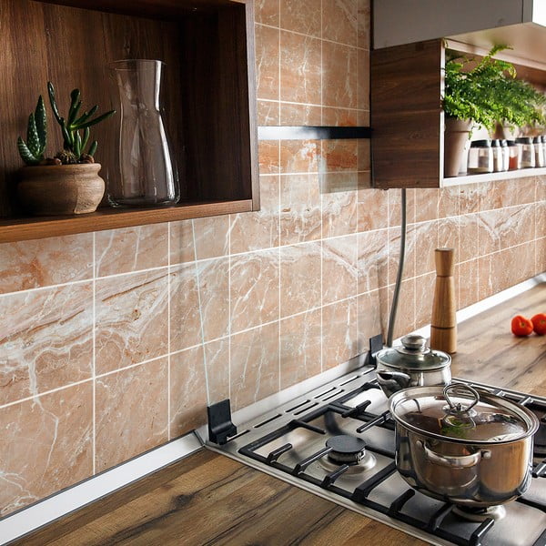 Комплект стикери за плочки 24 бр. 15x15 cm Marble Tiles Torino - Ambiance-image-4
