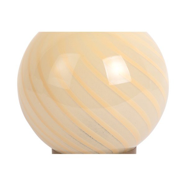 Светложълта настолна лампа със стъклен абажур (височина 17 cm) Summer Globe – Leitmotiv-image-1