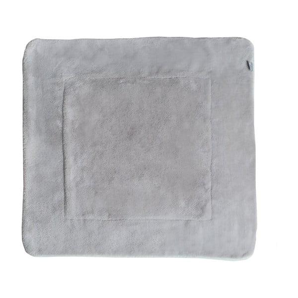 Бяло/в цвят мента бебешко одеяло от микроплюш 80x80 cm Happy Cloud – Roba-image-3