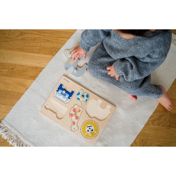 Дървен  пъзел (брой части 6) Safari – Kindsgut-image-1