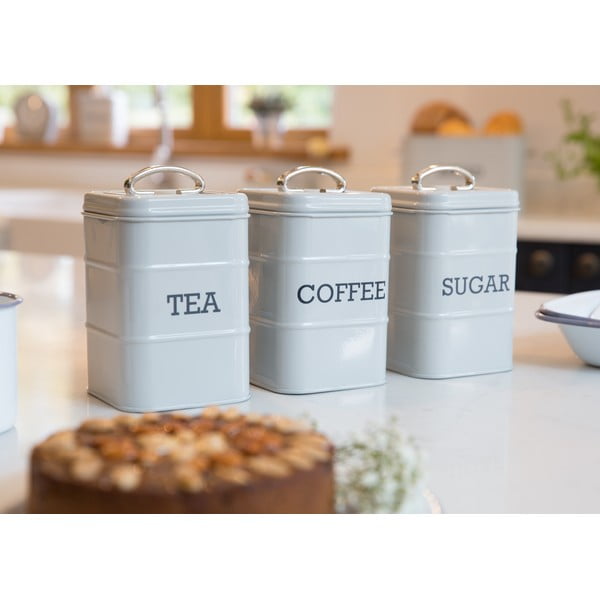 Буркан за захар Nostalgia от сив калай Living Nostalgia - Kitchen Craft-image-2