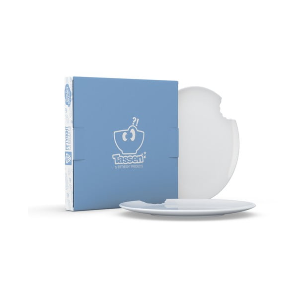 Комплект от 2 десертни чинии от бял порцелан, ø 20 cm - 58products-image-3