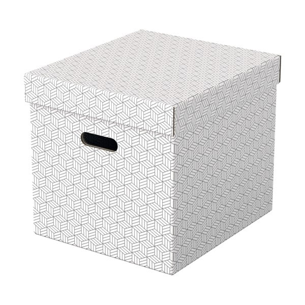 Комплект от 3 бели кутии за съхранение, 32 x 36,5 cm - Esselte Home