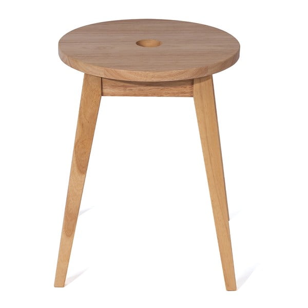 Стол от масивно каучуково дърво в светло естествен цвят Club – Bonami Essentials-image-1