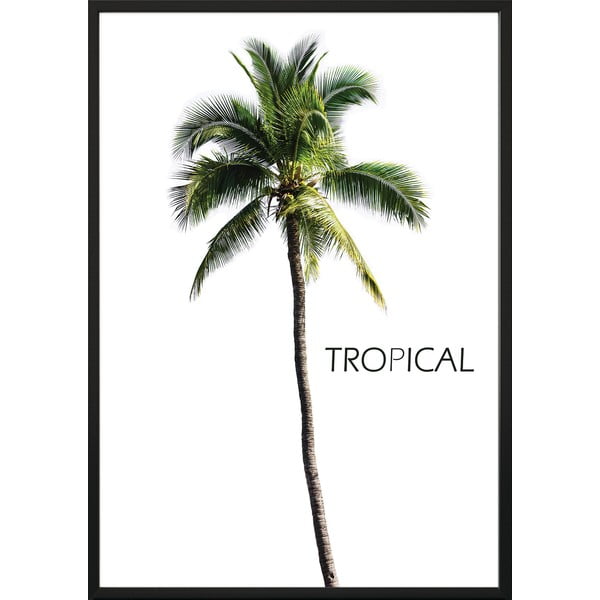 Плакат за стена в рамка BERMUDA/TROPICAL, 70 x 100 cm Bermuda Tropical - DecoKing