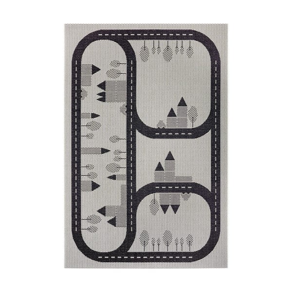 Кремав детски килим Пътища, 200 x 290 cm - Ragami