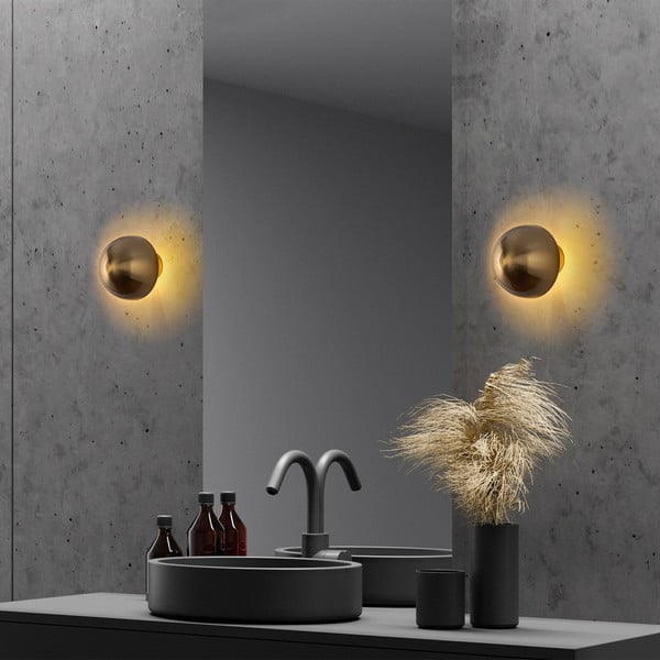 Стенна лампа в бронзов цвят ø 16 cm Fungal – Opviq lights-image-3