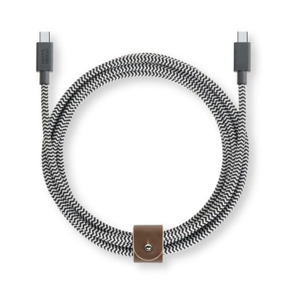 USB C кабел за колан Zebra, дължина 2,4 м - Native Union