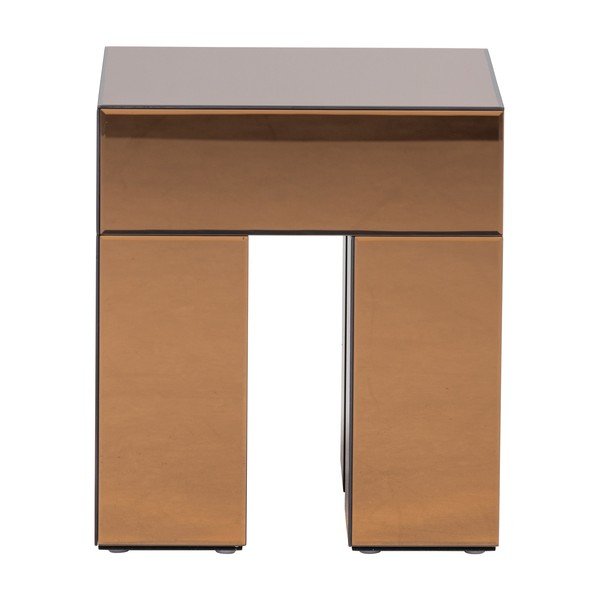 Гланцова странична масичка 45x45 cm Mirrox – WOOOD-image-2