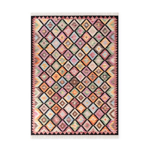 Двустранен ръчно изработен вълнен килим 200x290 cm Kamal Zara – Nouristan