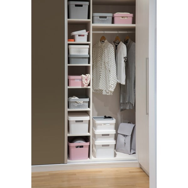 Отвори за бяла кутия за съхранение Infinity - Curver-image-2