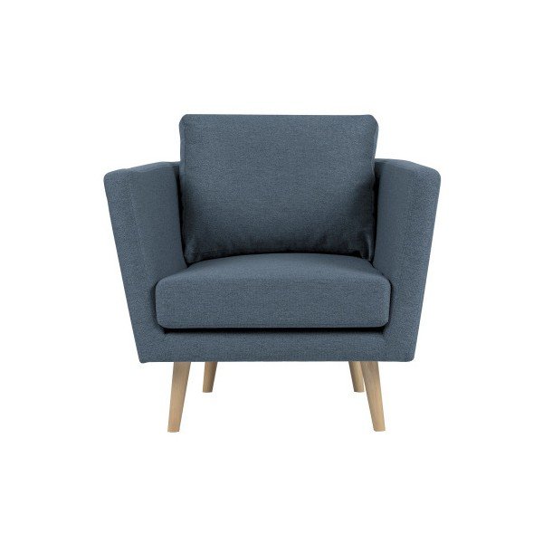 Modré křeslo Mazzini Sofas Cactus