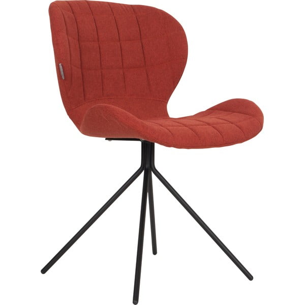 Комплект от 2 червени стола OMG - Zuiver
