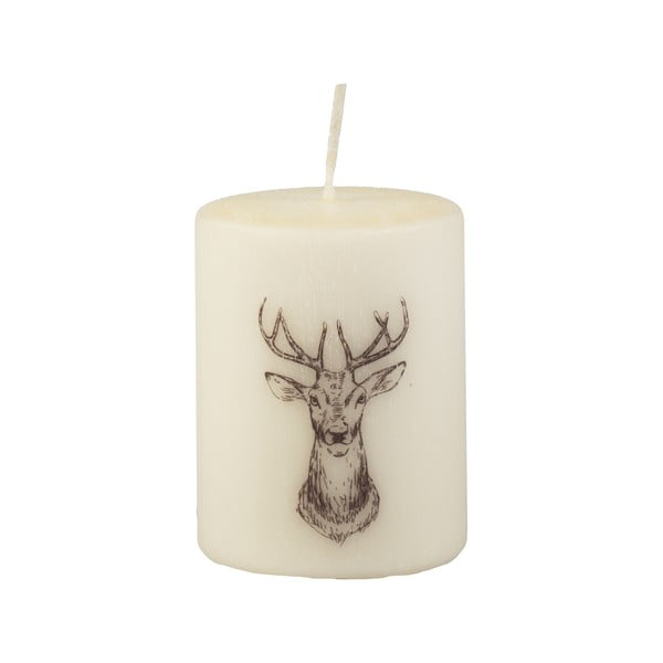 Кремавобяла свещ , време на горене 32 ч. Deer - Unipar