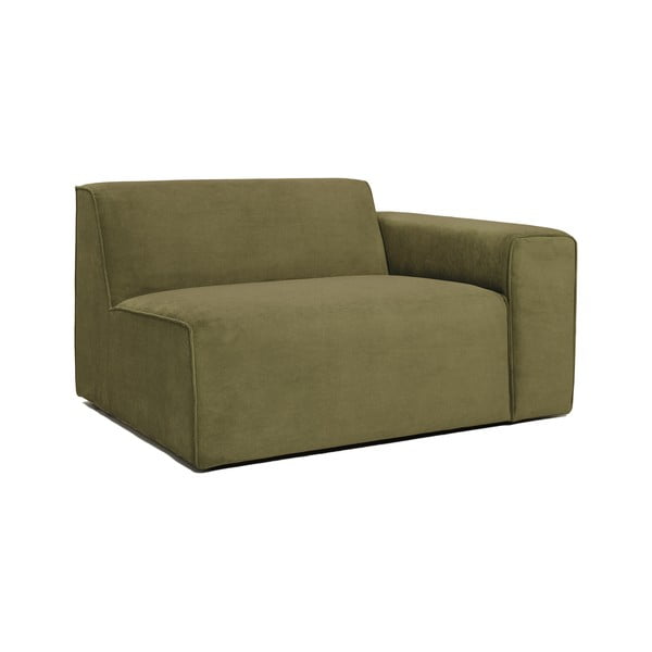 Модул за диван от зелен велур (десен ъгъл) Sting - Scandic-image-2