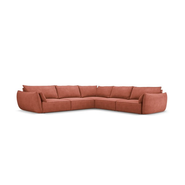 Червен ъглов диван (променлив) Vanda - Mazzini Sofas-image-2