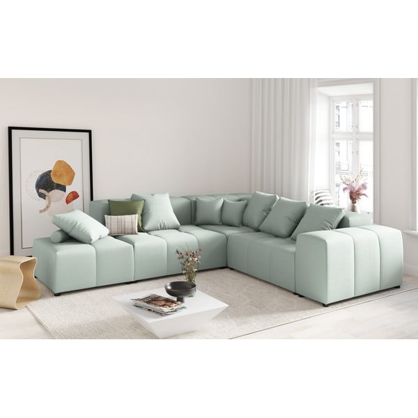 Зелена възглавница за модулен диван Rome - Cosmopolitan Design-image-3