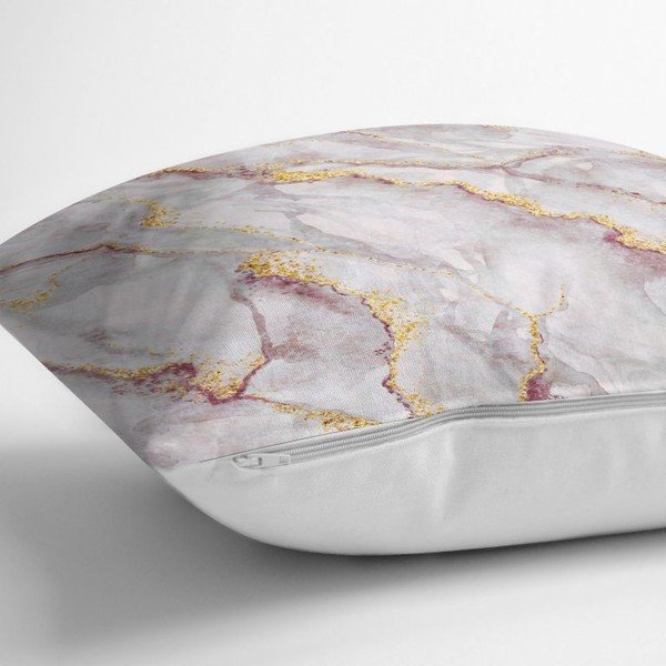 Калъфка за възглавница Elegant Marble, 45 x 45 cm - Minimalist Cushion Covers-image-1